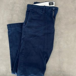 J. Crew Slim Fit 484 Navy Chino